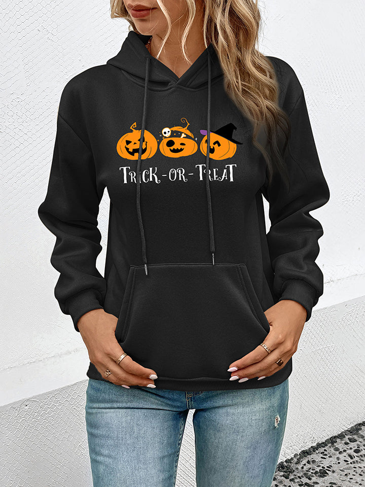 TRICK OR TREAT Long Sleeve Hoodie