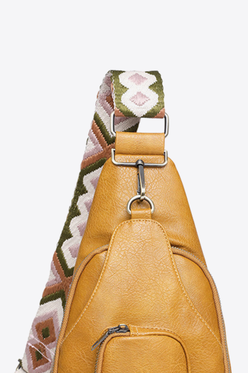 Adored Take A Trip PU Leather Sling Bag