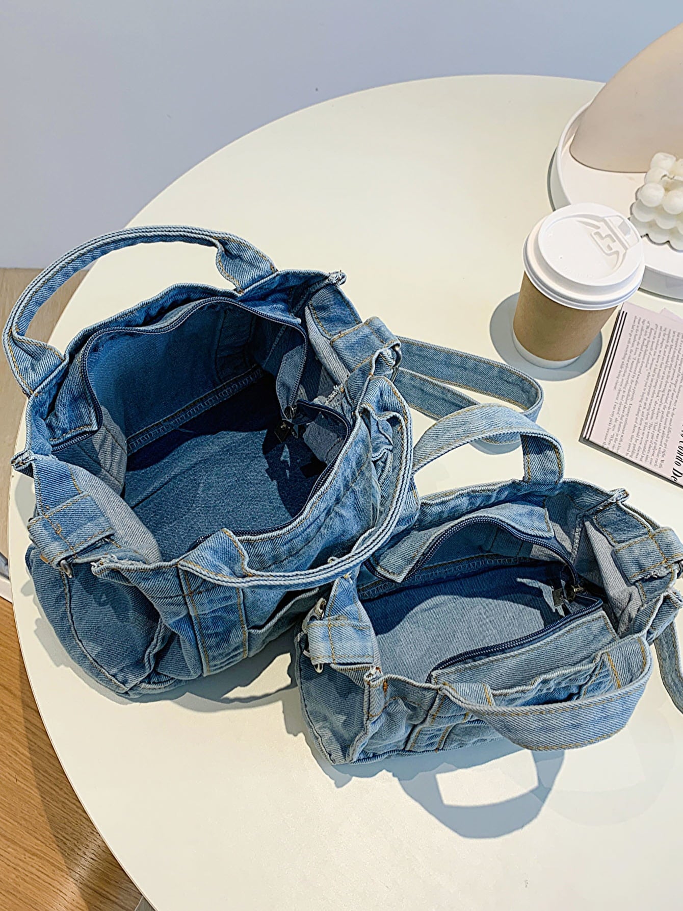 Denim Shoulder Bag