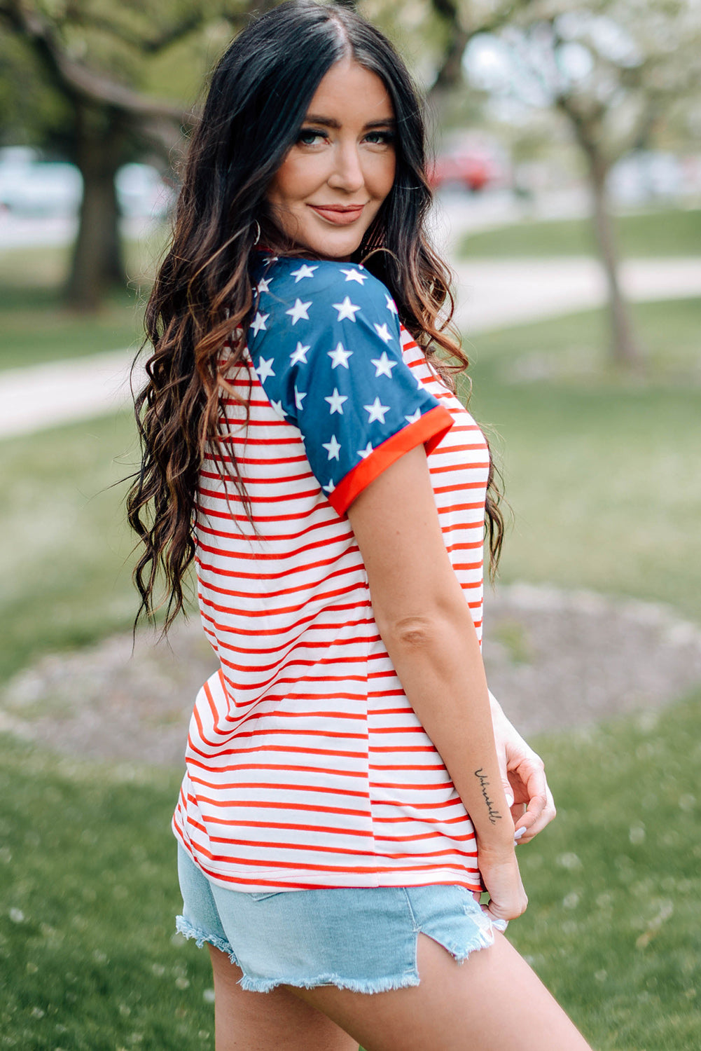 Stars and Stripes Tee Shirt